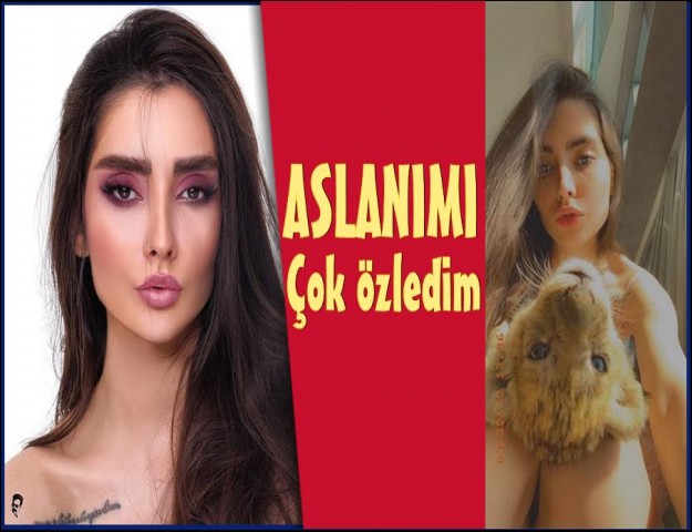 YAVRU ASLANI ELLERİYLE BESLEMİŞ