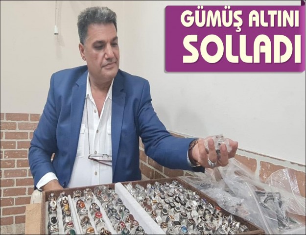 GÜMÜŞ TAKI ALTINI SOLLADI